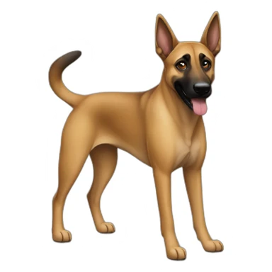 Malinois dog buy a house sticker