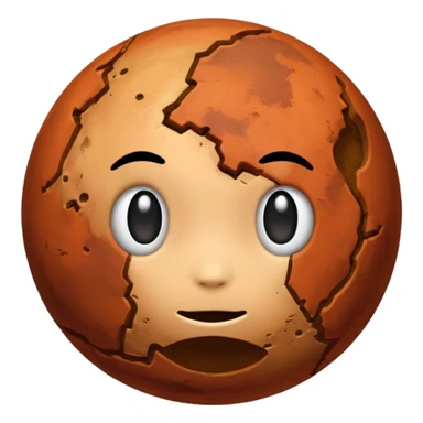 Planet mars  sticker