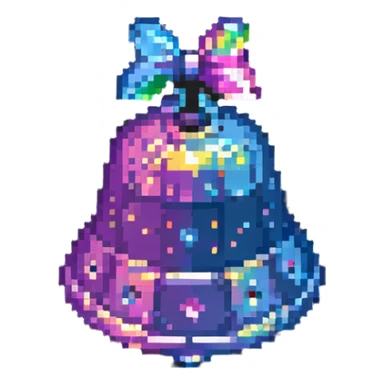 disco bell sticker