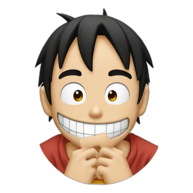 luffy qui fait un  pouce sticker