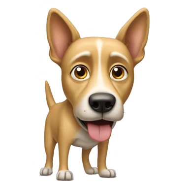 Christopher Walken as a dog with a wagging tail sticker