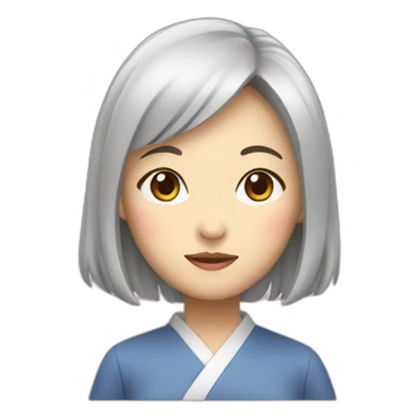 japanese woman sticker