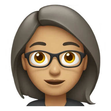 woman who editing video sticker