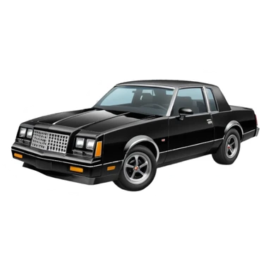 1985 monte ss sticker