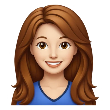 Lee Purcell with long hair sticker