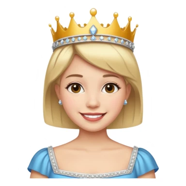 Homecoming queen short hair  sticker