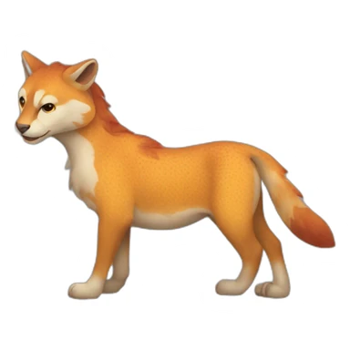 animal bélier de feu sticker