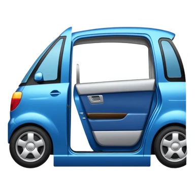 car door open  sticker