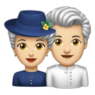 nicolae si elena ceausescu sticker