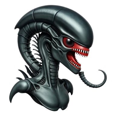 xenomorph from movie alien sticker