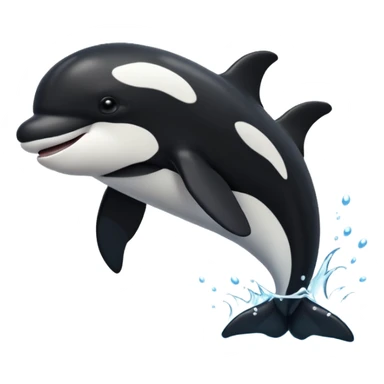 orca emoji sticker