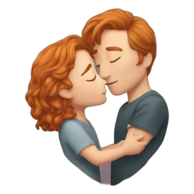 Emoji Harry potter kissing Ron Wesley sticker