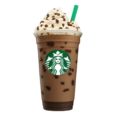 Starbucks mocha cookie crumble Frappuccino drink sticker
