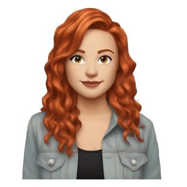 Kayleigh Rose Amstutz, known professionally as Chappell Roan, is an American singer and songwriter from Missouri. Working with collaborator Dan Nigro, the majority of her music is inspired by 1980s synth-pop copper red hair long sticker