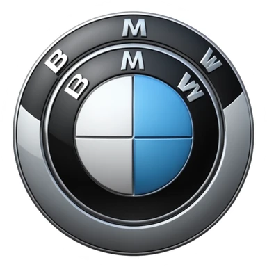 Bmw logo sticker