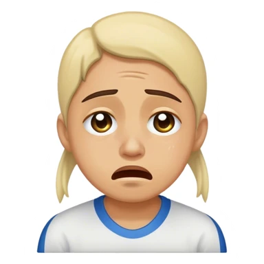 Brazilian player crying  sticker