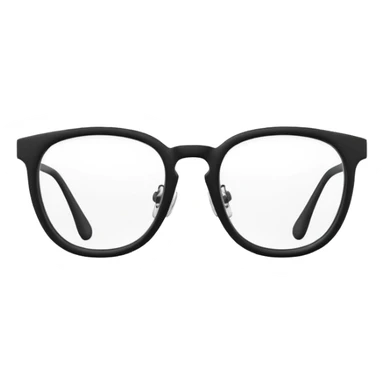 Create a high-quality 3D render that transforms the emojis 👓  into 3D objects.
 sticker