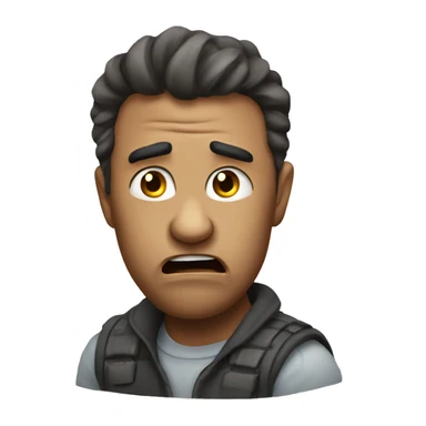 Angrily explaining sticker