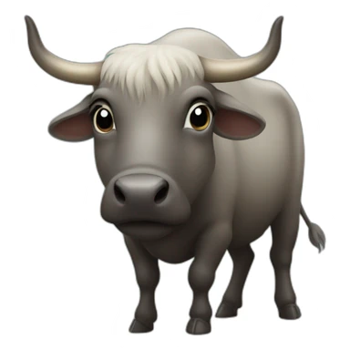 Water buffalo sticker