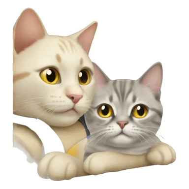 kitty with buggati  sticker