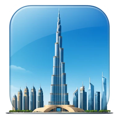 burj khalifa sticker