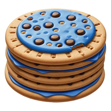 pack of chips ahoy cookies (blue) sticker