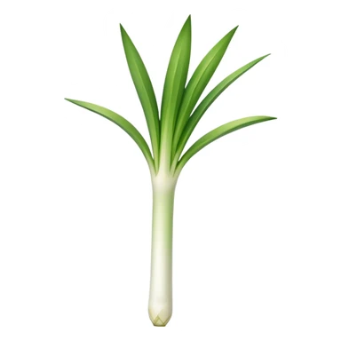 skinny leek sticker