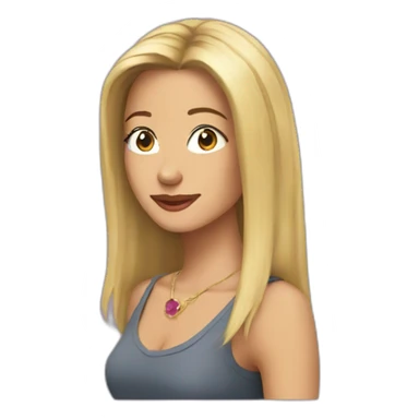 Phoebe de Friends sticker