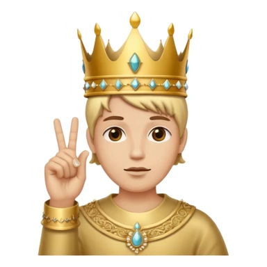 🖕🏻+👑 sticker