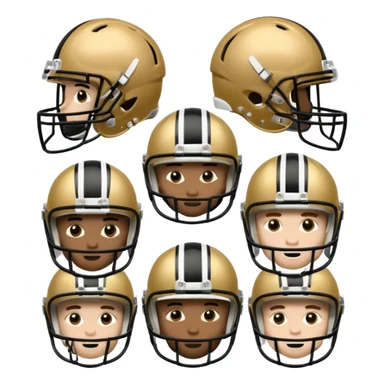 college football players helmets sticker