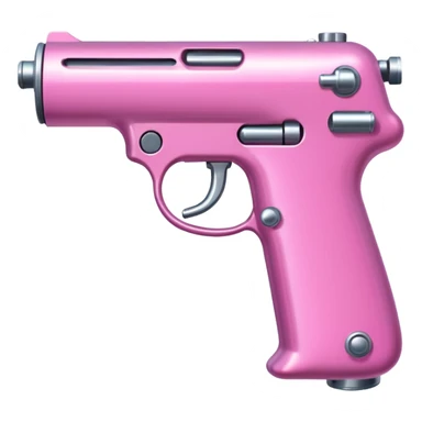 pink tattoo gun sticker