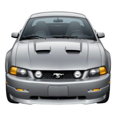 Grey 2003 mustang gt emoji sticker