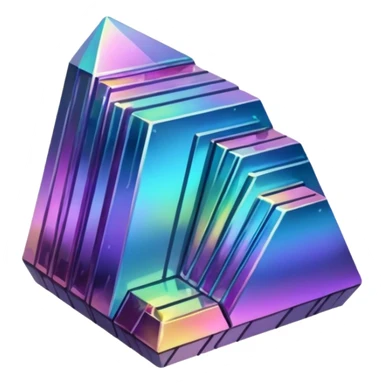 bismuth crystal sticker