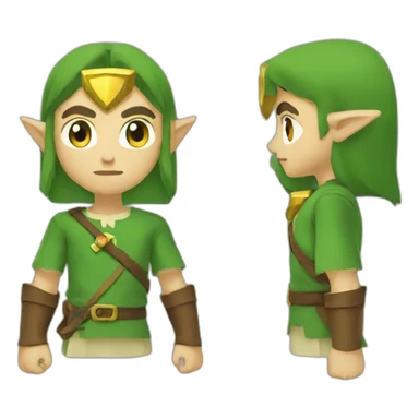 Link the legend of zelda sticker