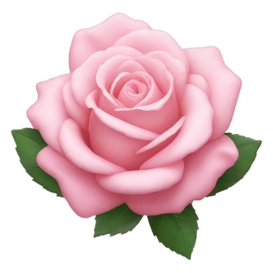 Baby pink rose sticker