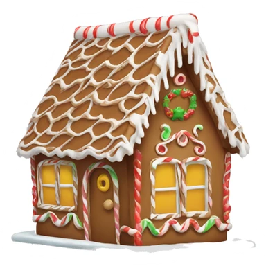 gingerbread house sticker