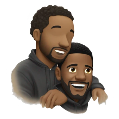 Drake and Kendrick Lamar loving each other sticker