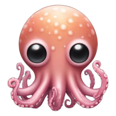 Pulpo con escafandra espacial sticker