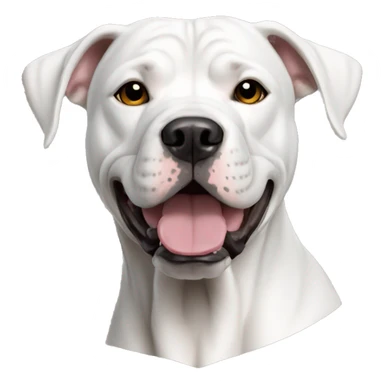 Dogo Argentino Dog Breed Full Body sticker