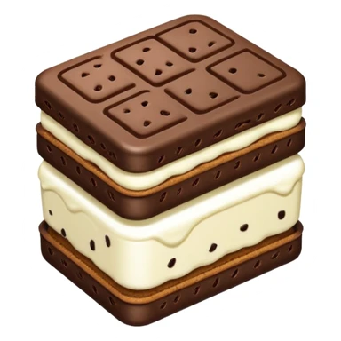ice cream sandwich emoji sticker