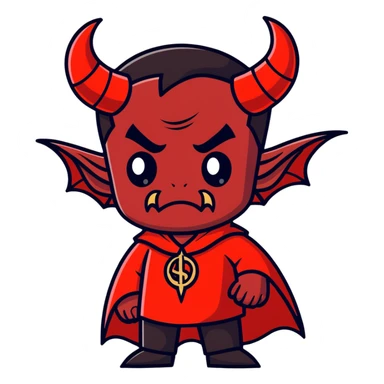 Diddy Satan sticker