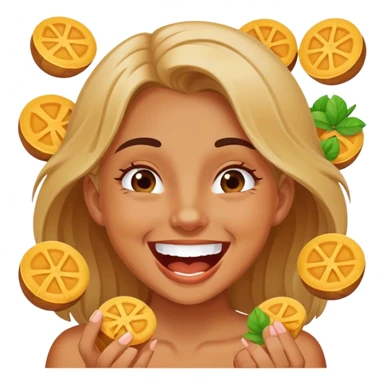 Girl that ate too many edibles sticker