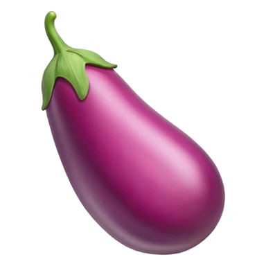 Pink eggplant  sticker