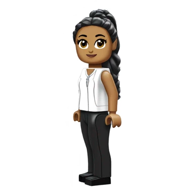 ARIANA GRANDE lego full body sticker