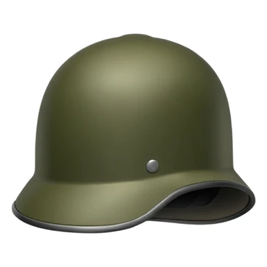 Military helmet sticker