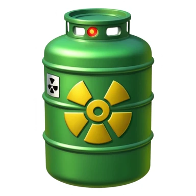 nuclear waste sticker