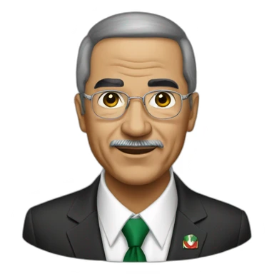 President of the Republic of Algeria  sticker