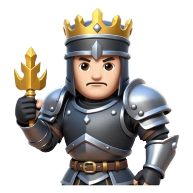 Méga chevalier clash royale sticker