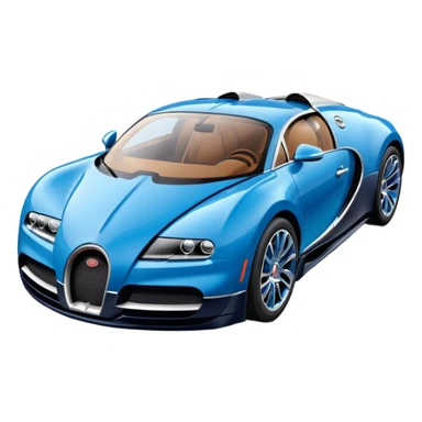 bugati car sticker