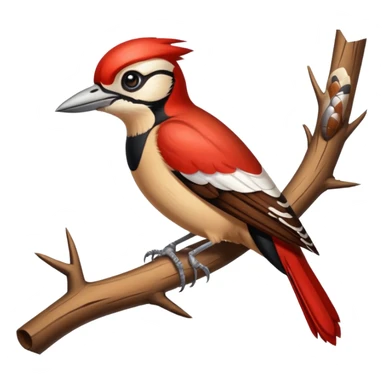 woodpecker sticker